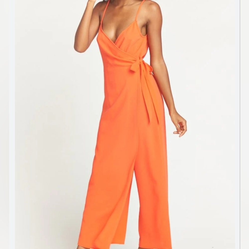 SHOW ME YOUR MUMU Orange Daria jumpsuit ROMPER
